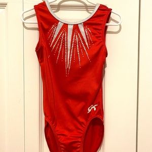 GK Elite Child Medium Gymnastics leotard